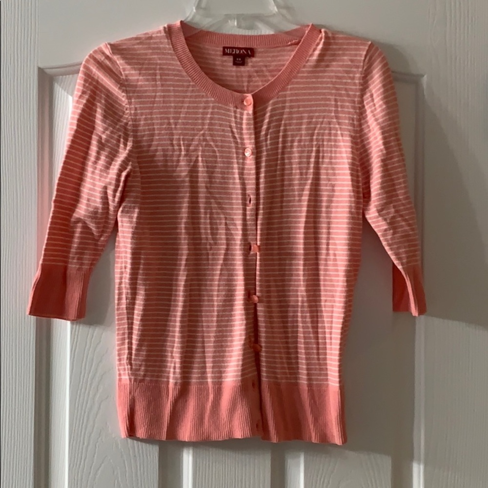 Striped cardigan